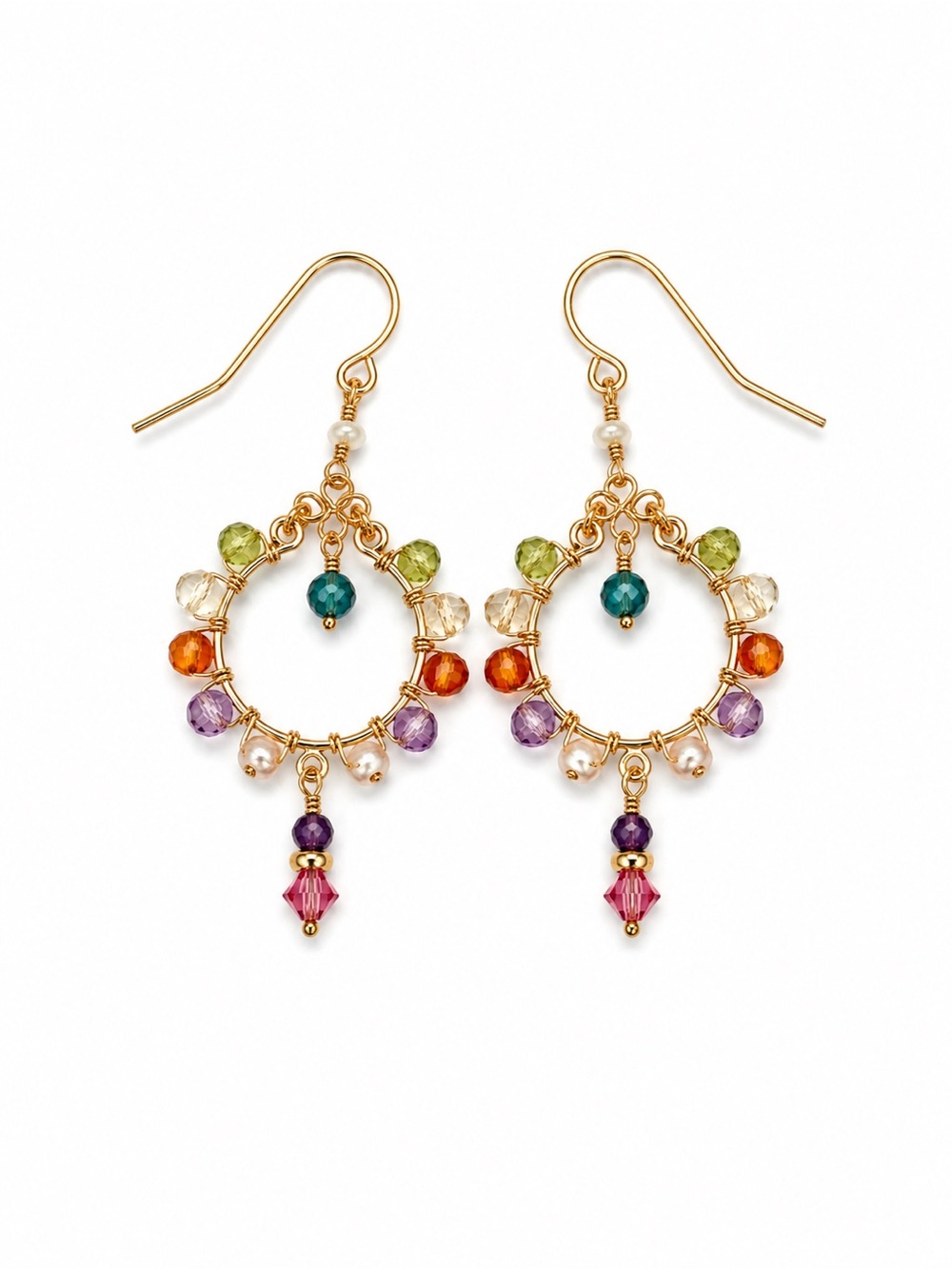 Seville Gold Filled Dangle Earrings | Style: C